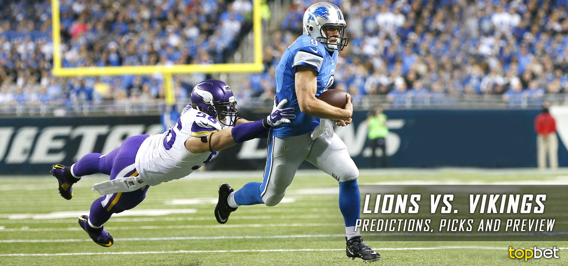 Detroit Lions vs Minnesota Vikings Predictions, Picks & Odds