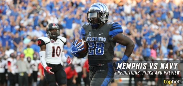 Memphis Tigers vs. Navy Midshipmen Predictions, Picks, Odds, and NCAA Football Week Eight Betting Preview – October 22, 2016