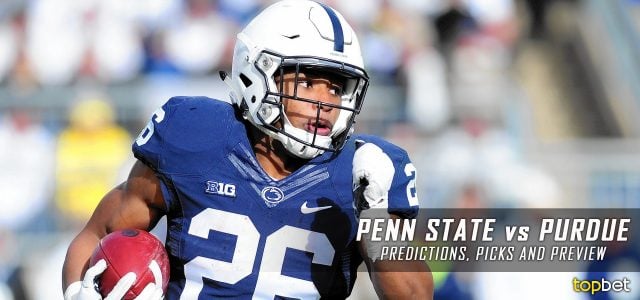 Penn State Nittany Lions vs. Purdue Boilermakers Predictions, Picks, Odds, and NCAA Football Week Nine Betting Preview – October 29, 2016