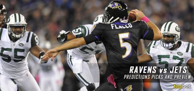 Baltimore Ravens vs. New York Jets Predictions, Odds, Picks and NFL Week 7 Betting Preview – October 23, 2016