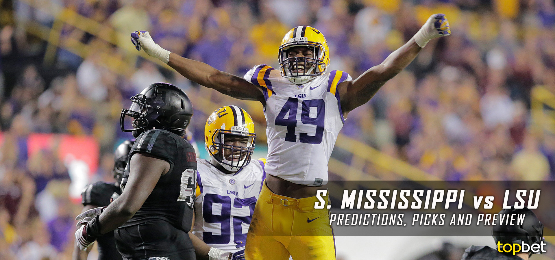 Southern Mississippi vs LSU Football Predictions and Preview