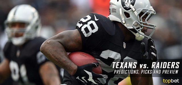Houston Texans vs. Oakland Raiders Predictions, Odds, Picks and NFL Week 11 Betting Preview – November 21, 2016