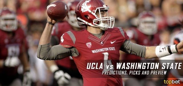 UCLA Bruins vs. Washington State Cougars Predictions, Picks, Odds, and NCAA Football Week Seven Betting Preview – October 15, 2016