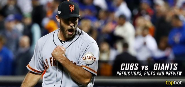 Chicago Cubs vs. San Francisco Giants MLB Predictions, Picks and Preview – National League Division Series Game Three – October 10, 2016