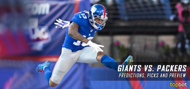 New York Giants vs. Green Bay Packers Predictions, Odds, Picks and NFL Week 5 Betting Preview – October 9, 2016