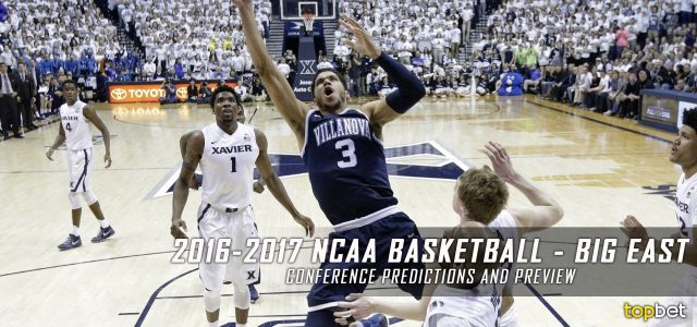 2016-17 Big East Conference NCAA College Basketball Predictions and Preview