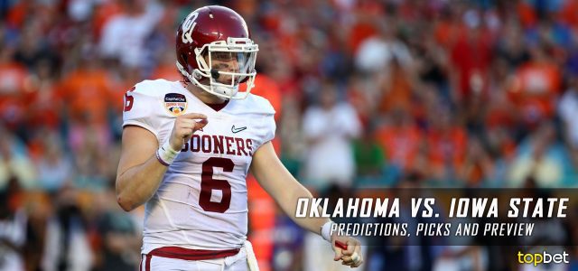 Oklahoma Sooners vs. Iowa State Cyclones Predictions, Picks, Odds, and NCAA Football Week 10 Betting Preview – November 3, 2016