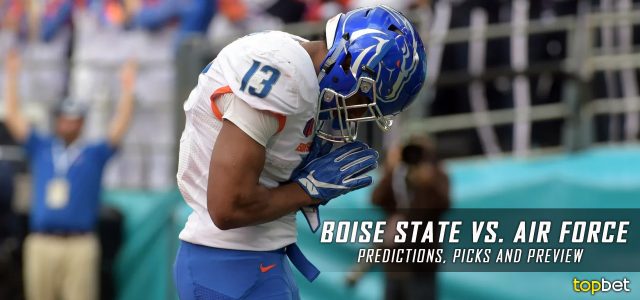 Boise State Broncos vs. Air Force Falcons Predictions, Picks, Odds, and NCAA Football Week 13 Betting Preview – November 25, 2016