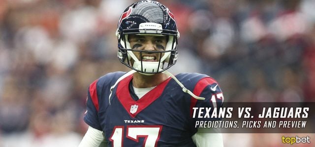 Houston Texans vs. Jacksonville Jaguars Predictions, Odds, Picks and NFL Week 10 Betting Preview – November 13, 2016