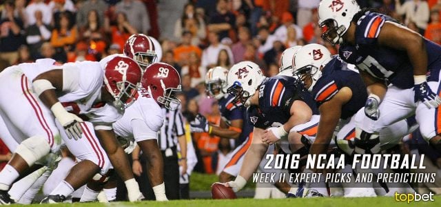 2016 NCAA College Football Week 13 Expert Picks and Predictions