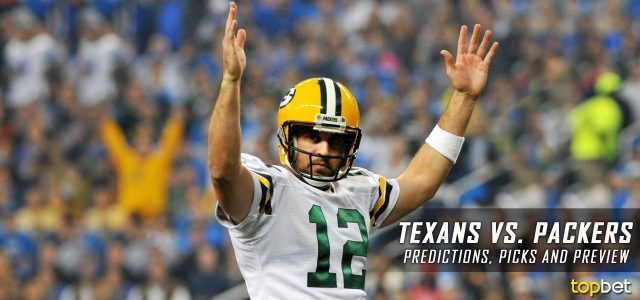Houston Texans vs. Green Bay Packers Predictions, Odds, Picks and NFL Week 13 Betting Preview – December 4, 2016