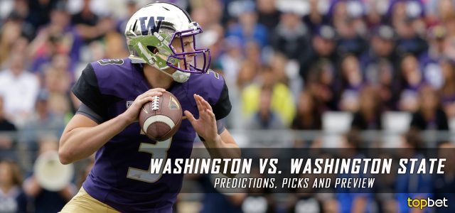 Washington Huskies vs. Washington State Cougars Predictions, Picks, Odds, and NCAA Football Week 13 Betting Preview – November 25, 2016