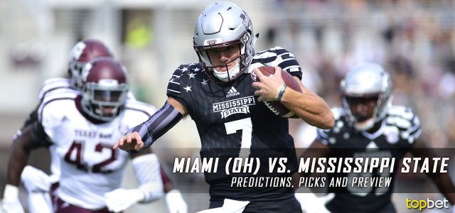 Miami (OH) RedHawks vs. Mississippi State Bulldogs – St. Petersburg Bowl Predictions, Odds, Picks and NCAA Football Betting Preview – December 26, 2016