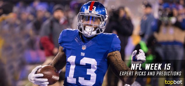 2016 NFL Week 15 Expert Picks and Predictions