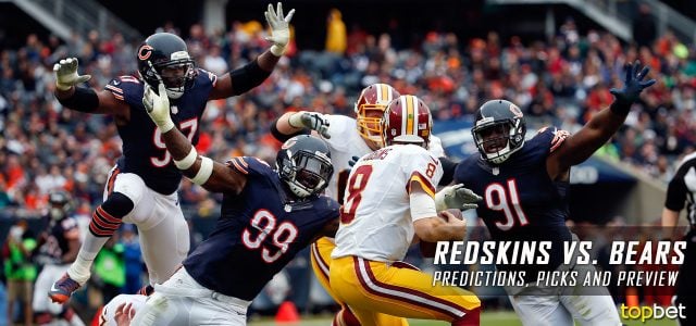 Washington Redskins vs. Chicago Bears Predictions, Odds, Picks and NFL Week 16 Betting Preview – December 24, 2016