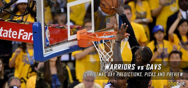 Golden State Warriors vs. Cleveland Cavaliers Predictions, Picks and NBA Preview – December 25, 2016