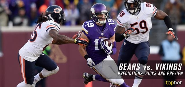 Chicago Bears vs. Minnesota Vikings Predictions, Odds, Picks and NFL Week 17 Betting Preview – January 1, 2017