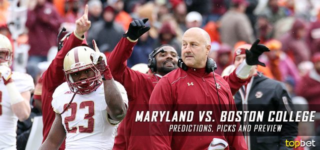Maryland Terrapins vs. Boston College Eagles – Quick Lane Bowl Predictions, Odds, Picks and NCAA Football Betting Preview – December 26, 2016