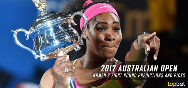 2017 Australian Open Round One Women’s Singles Picks and Predictions