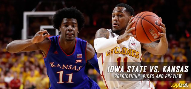 Iowa State Cyclones vs. Kansas Jayhawks Predictions, Picks, Odds and NCAA Basketball Betting Preview – February 4, 2017