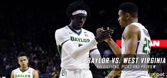Baylor Bears vs. West Virginia Mountaineers Predictions, Picks, Odds and NCAA Basketball Betting Preview – January 10, 2017