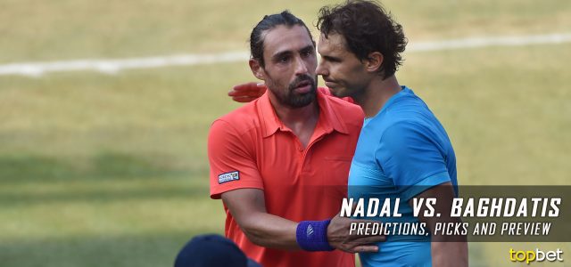 Rafael Nadal vs. Marcos Baghdatis Predictions, Odds, Picks and Tennis Betting Preview – 2017 Australian Open Second Round