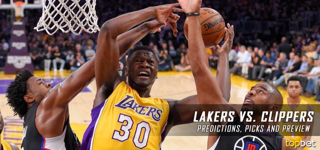 Los Angeles Lakers vs. Los Angeles Clippers Predictions, Picks and NBA Preview – January 14, 2017