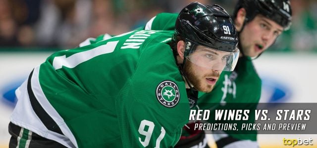 Detroit Red Wings vs. Dallas Stars Predictions, Picks and NHL Preview – January 12, 2017