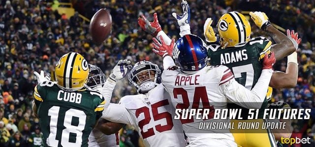 NFL Super Bowl 51 Futures Odds Update – Divisional Round