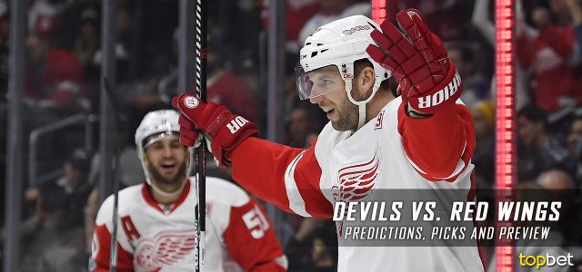 New Jersey Devils vs. Detroit Red Wings Predictions, Picks and NHL Preview – January 31, 2017