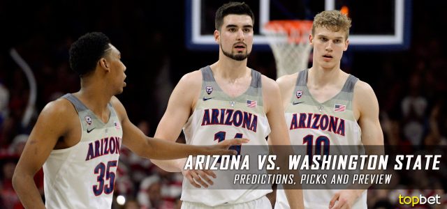 Arizona Wildcats vs. Washington State Cougars Predictions, Picks, Odds and NCAA Basketball Betting Preview – February 16, 2017