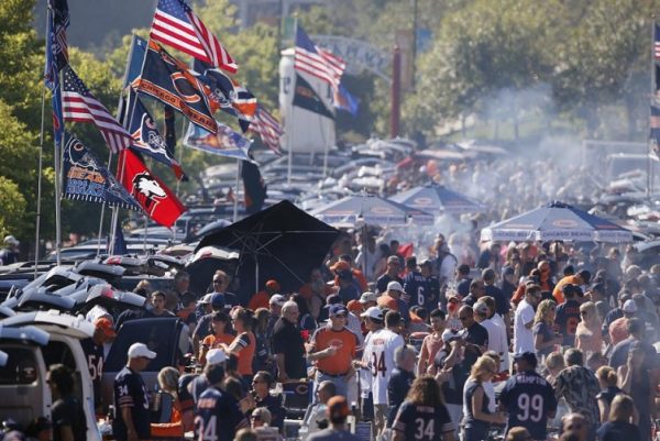 Chicago Bears tailgate