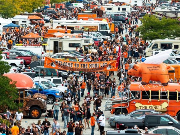 Cleveland Browns tailgate