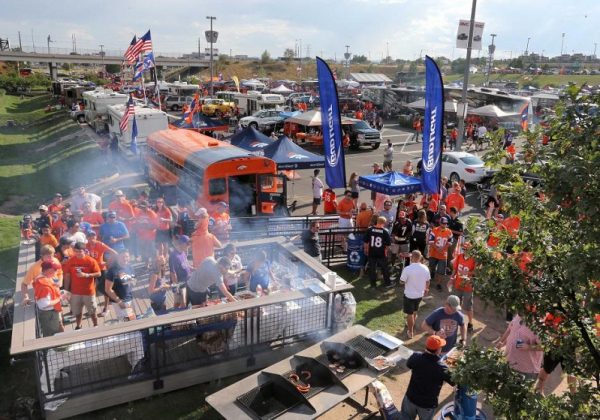 Denver Broncos tailgate