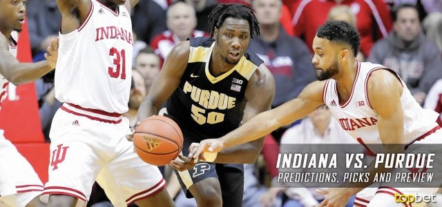 Indiana Hoosiers vs. Purdue Boilermakers Predictions, Picks, Odds and NCAA Basketball Betting Preview – February 28, 2017