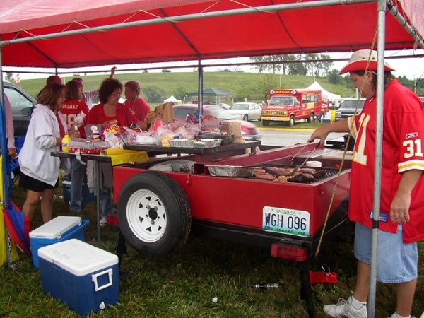 Kansas City Chiefs tailgate