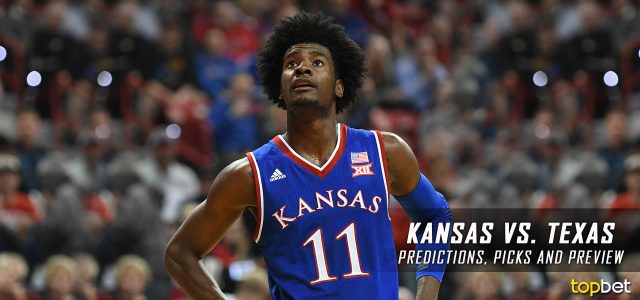 Kansas Jayhawks vs. Texas Longhorns Predictions, Picks, Odds and NCAA Basketball Betting Preview – February 25, 2017