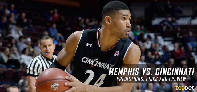 Memphis Tigers vs. Cincinnati Bearcats Predictions, Picks, Odds and NCAA Basketball Betting Preview – February 23, 2017