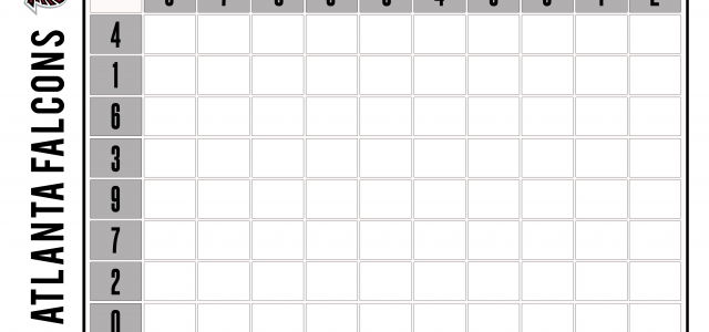 Super Bowl LI Squares Probability Breakdown