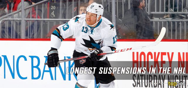 Top 10 NHL Suspensions: Longest Suspensions in NHL History