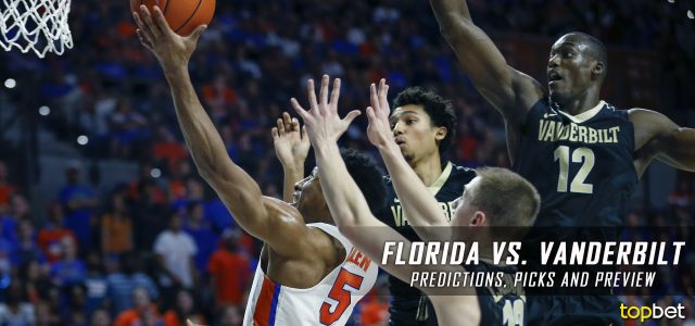 Florida Gators vs. Vanderbilt Commodores Predictions, Picks, Odds and NCAA Basketball Betting Preview – March 4, 2017