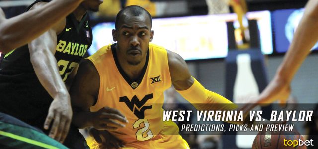 West Virginia Mountaineers vs. Baylor Bears Predictions, Picks, Odds and NCAA Basketball Betting Preview – February 27, 2017
