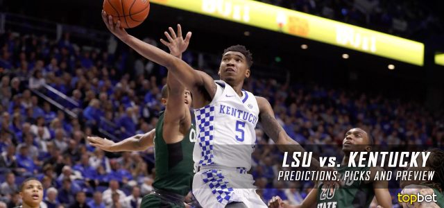 LSU Tigers vs. Kentucky Wildcats Predictions, Picks, Odds and NCAA Basketball Betting Preview – February 7, 2017