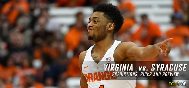 Virginia Cavaliers vs. Syracuse Orange Predictions, Picks, Odds and NCAA Basketball Betting Preview – February 4, 2017