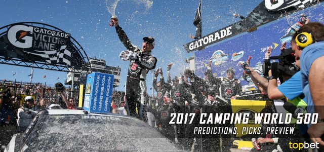 Camping World 500 Predictions, Picks, Odds and Betting Preview: 2017 NASCAR Monster Energy Cup Series