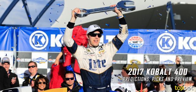 Kobalt 400 Predictions, Picks, Odds and Betting Preview: 2017 NASCAR Monster Energy Cup Series