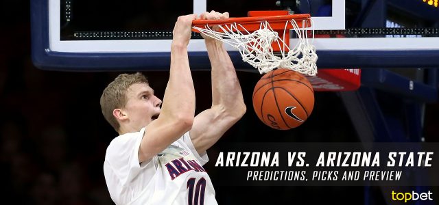 Arizona Wildcats vs. Arizona State Sun Devils Predictions, Picks, Odds and NCAA Basketball Betting Preview – March 4, 2017