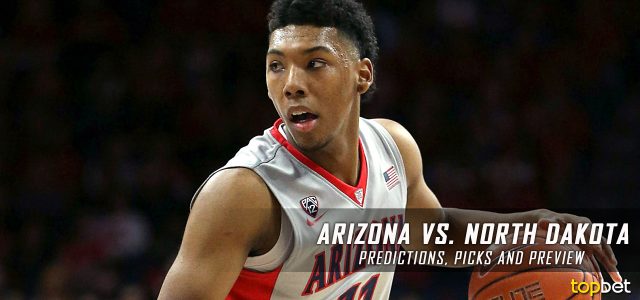 2017 March Madness Round of 64 – Arizona Wildcats vs. North Dakota Fighting Hawks Predictions, Picks and NCAA Basketball Betting Preview