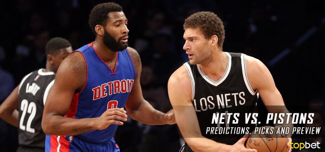 Brooklyn Nets vs. Detroit Pistons Predictions, Picks and NBA Preview – March 30, 2017