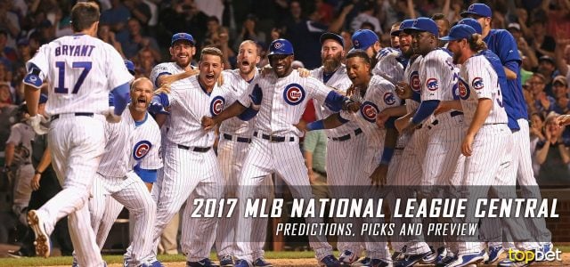 National League Central Predictions and Preview – 2017 MLB Season
